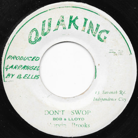 Don't Swop / Monkey Dub