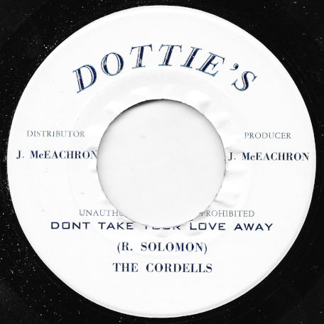 Don't Take Your Love Away / Ver