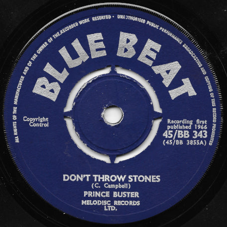 Don't Throw Stones / Prince Of Peace