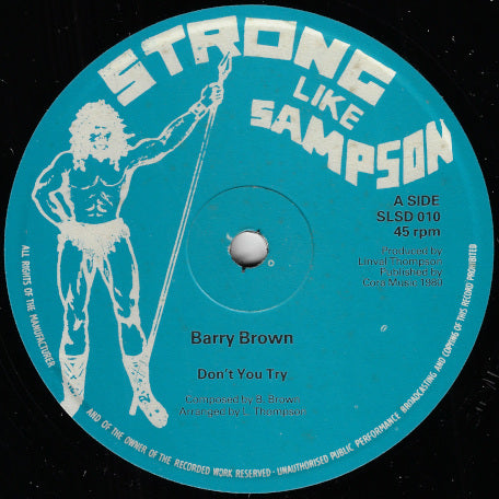 Don't You Try / Hey Mr Rich Man