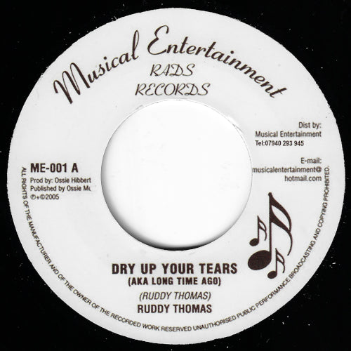 Dry Up Your Tears AKA Long Time Ago / Ver