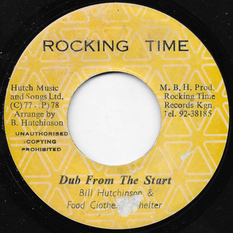 Straight From The Start / Dub From The Start