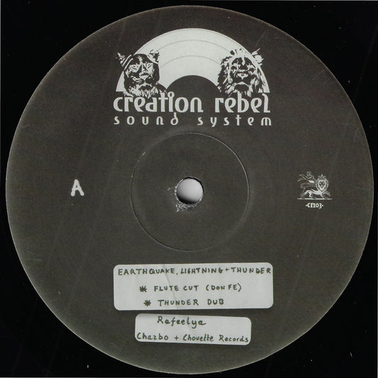 Earthquake Lightning And Thunder Flute Cut / Thunder Dub / Far East Dub Rock / Mix 2 / Mix 3