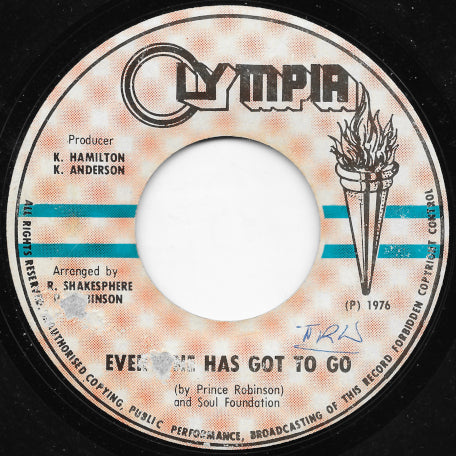 Everyone Has Got To Go / Ver