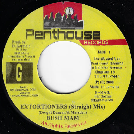 Extortioners (Straight Mix) / Extortioners (Dub Mix)