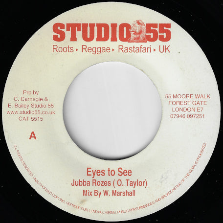 Eyes To See / Eyes To C Dub