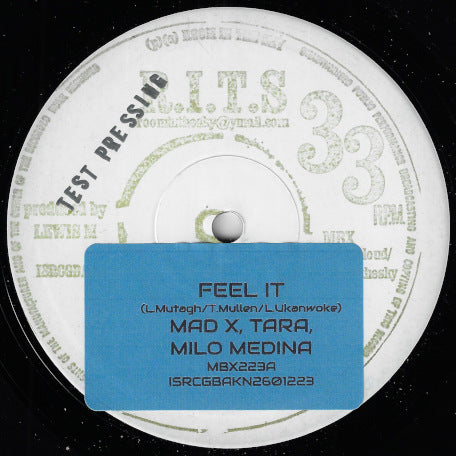 TEST PRESSING Feel It / Ver / Babylone Time Dun / Ver