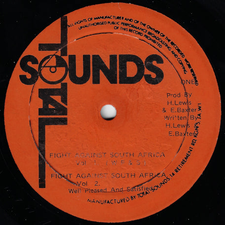 Fight Against South Africa Vol 1 / Vol 2 / Tenement Yard / Dreaded Landlord