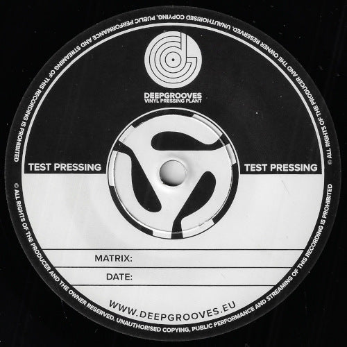 TEST PRESS Fisherman Skank / Fisherman Dub