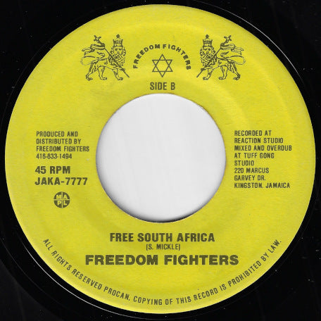 Rasta Soldiers / Free South Africa