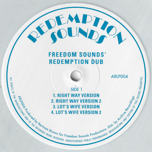 Freedom Sounds Redemption Dub