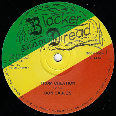 From Creation / Dub / Ver 1 / Ver 2