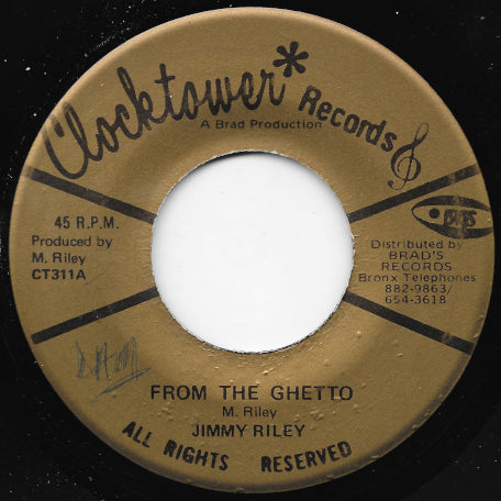 From The Ghetto / Ghetto Dub