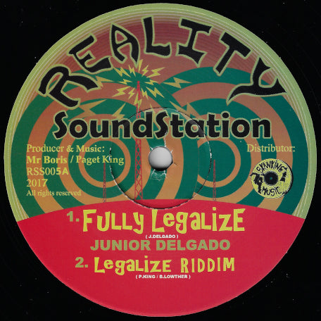 Fully Legalize / Legalize Riddim / Legalize Horns / Legalize Dub