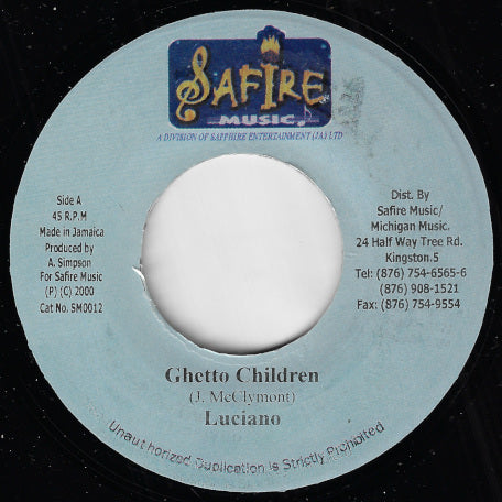Ghetto Children / Ver