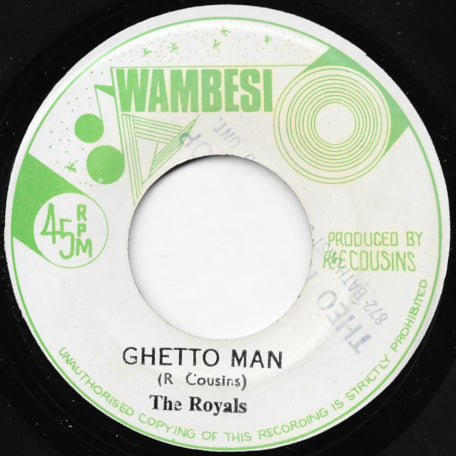 Ghetto Man / Oongan