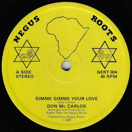 Gimme Gimme Your Love / Gimme More Love