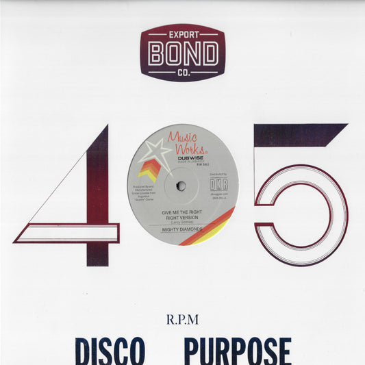 Give Me The Right / Right Version / Give Me The Right (Dubplate Mix) / Right Dubplate Version