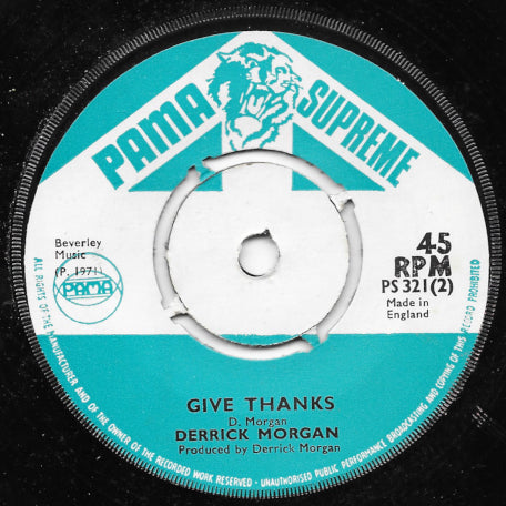 Give Thanks / John Crow Skank