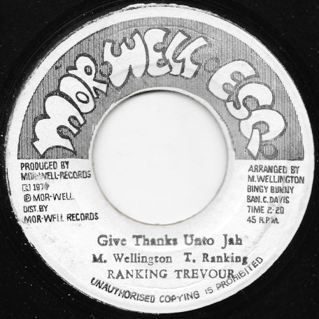 Give Thanks Unto Jah / Love And Blessing