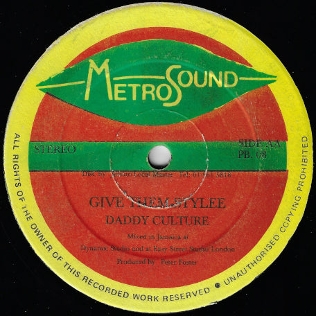 Give Them Stylee / Dancing Spirit