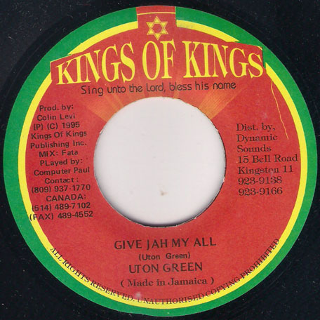 Give Jah My All