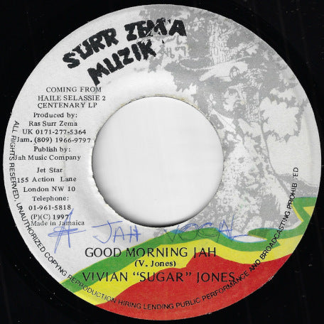 Good Morning Jah / Ver