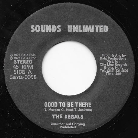 Good To Be There / Good To Be Dubbed