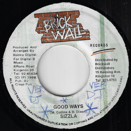 Good Ways / Never Give Jah Up