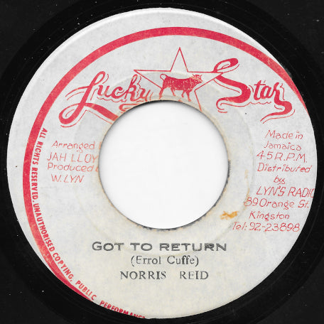 Got To Return / Return Dub