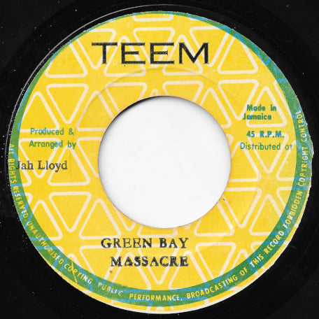 Green Bay Incident / Green Bay Massacre