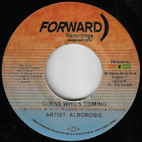 Guess Who's Coming / Instrumental