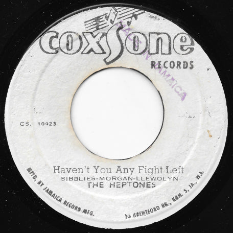 Suspicious Mind / Haven't You Any Fight Left