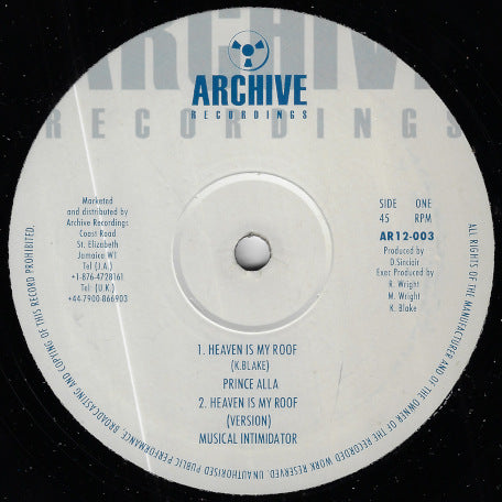 Heaven Is My Roof / Ver / Don't Give It Up / Ver