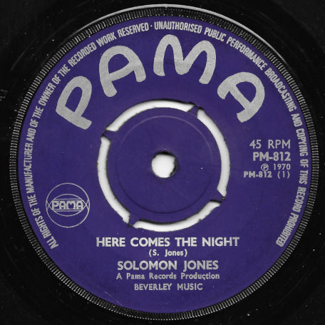 Here Comes The Night / Jaded Ramble
