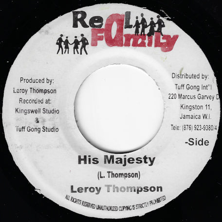 His Majesty / Ver