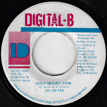 Holy Mount Zion / Ver