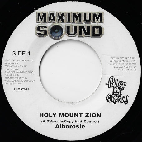 Holy Mount Zion / Black Board