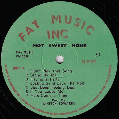 Hot Sweet Home - Reggae Memories Of Jamaica