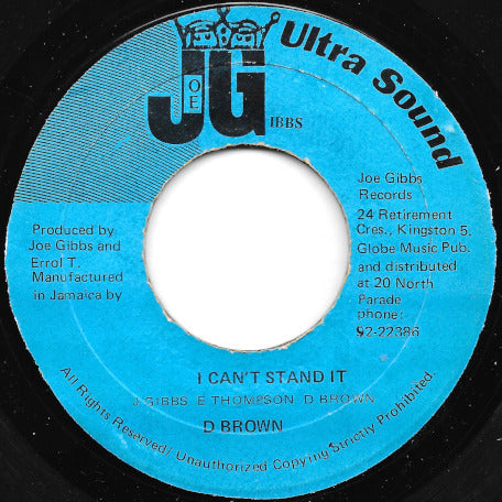 I Can't Stand It / Too Hot Ver