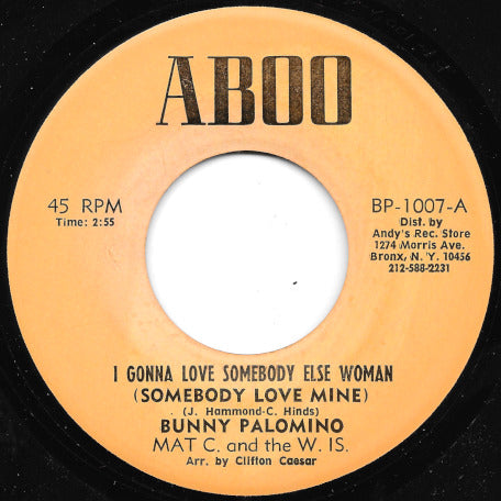 I Gonna Love Somebody Else Woman (Somebody Love Mine) / Ver