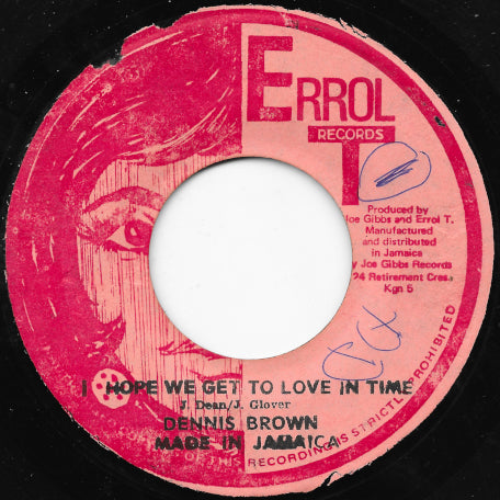 I Hope We Get To Love In Time / Timely Love