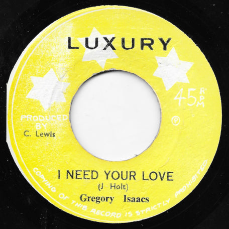 I Need Your Love / Ver