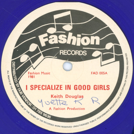 I Specialize In Good Girls / Dub