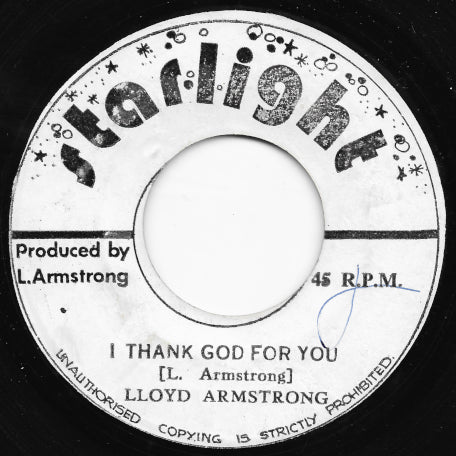 I Thank God For You / Ver