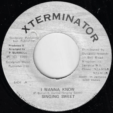 I Wanna Know / Ver