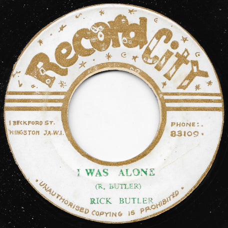 I Was Alone / Bucky Skank