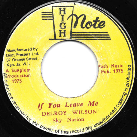 If You Leave Me / Ver