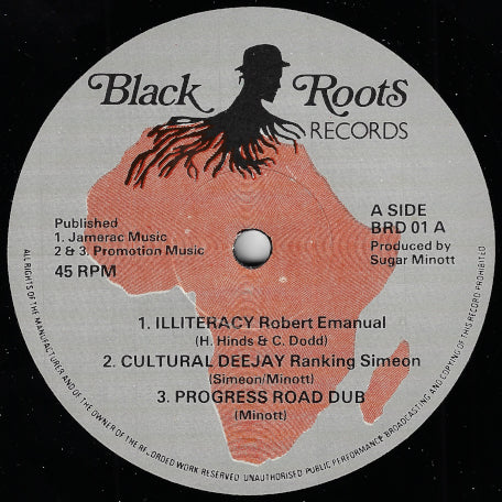 Illiteracy / Cultural Deejay / Progress Road Dub / Don't Get Weary / Don't Get Jumpy / Strictly Rub A Dub