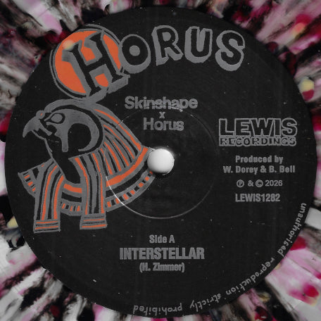 LIMITED SPLATTER VINYL Interstellar / Corn Field Chase Dub